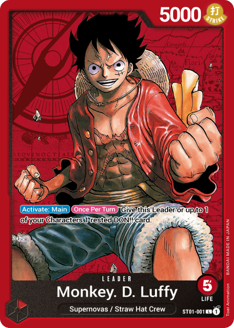 Monkey D. Luffy — ST01-001